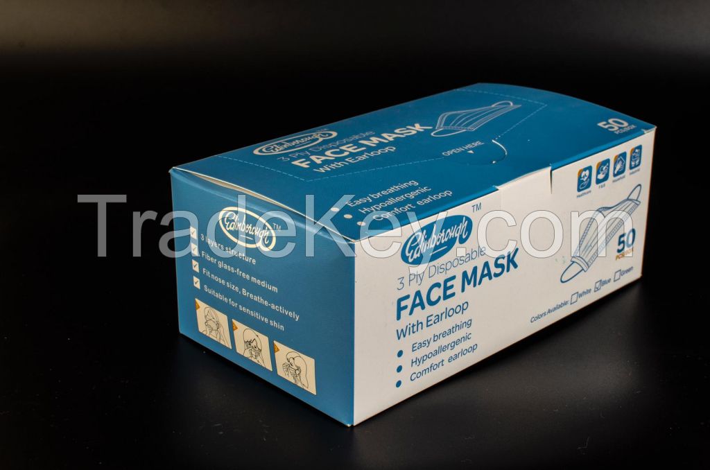 3 ply surgical face mask
