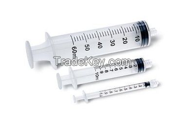  3ml plastic luer lock syringes with needle