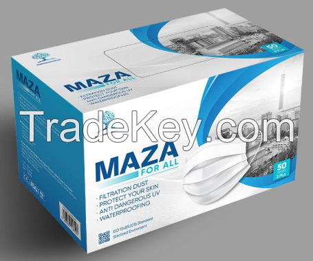 Medical mask: MAZA for All 3 layers