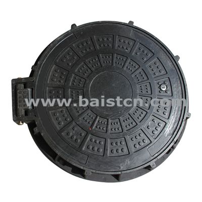 Clear Opening 600mm with Hinge D400 SMC Manhole Cover