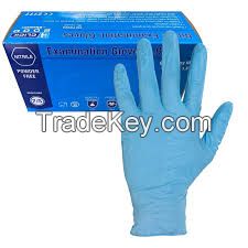  Gloves n Stuff Blue Nitrile Disposable Powder Free Food & Medical Use Gloves 100 hands/box | GlovesnStuff