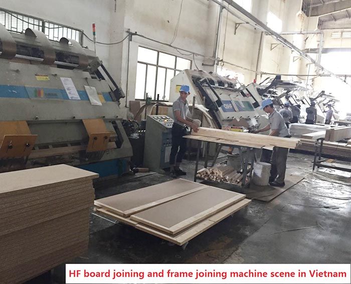 Mini HF(RF) Wooden Board Joining and Frame Joining Machine