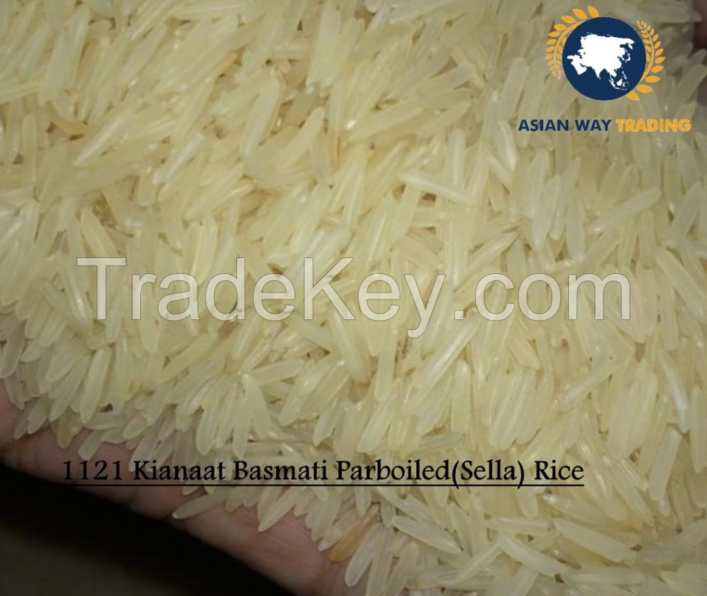 1121 Kianaat Basmati Parboiled(Sella) Rice