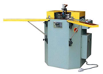 One-head corner crimping machine