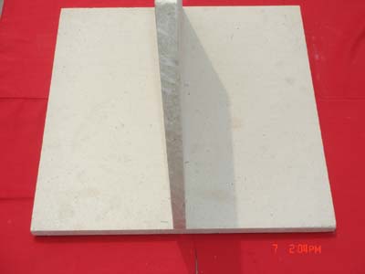 gypsum bonded wood particle board