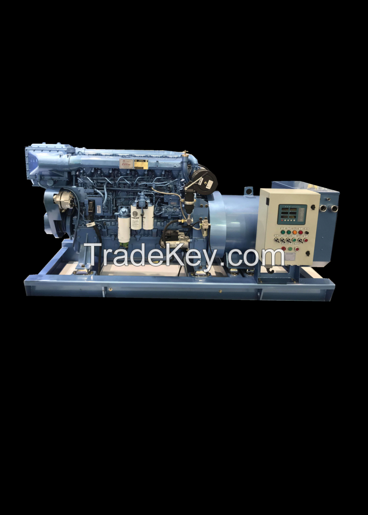 Sinooutput marine diesel generator CCFJ400J-W 400KW 1500rpm 50HZ weichai engine WHM6160 Stamford alternator