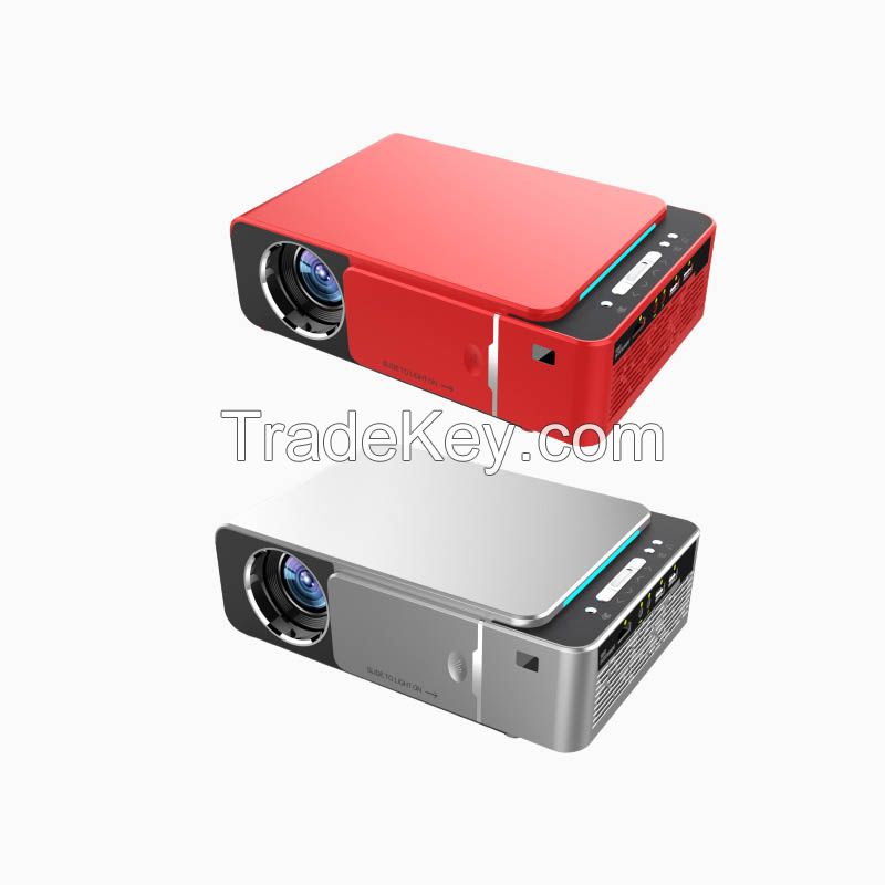Factory wholesale 1280*720 hd lcd led portable android wifi smart projector T6