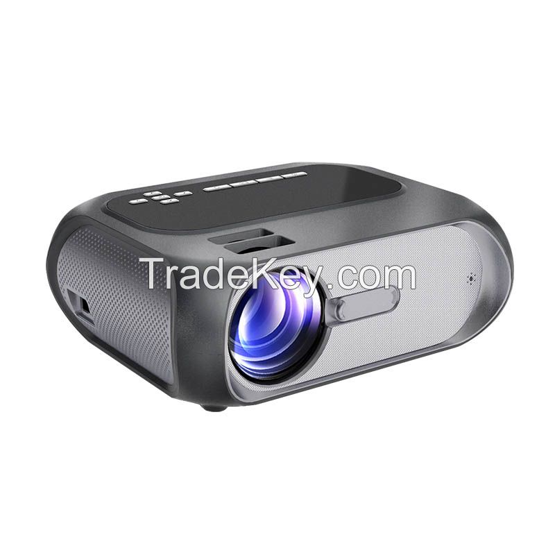 Factory wholesale 1280*720 hd lcd led portable android7.1 smart projector T7