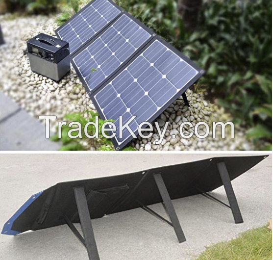 ACOPOWER LTK 105W Foldable Solar Panel Kit Suitcase