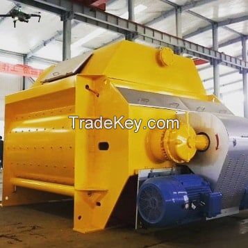 KTSB Twin Shaft Concrete Mixer