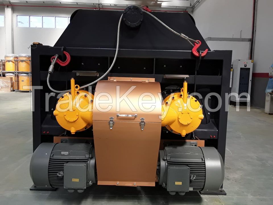 KTSB Twin Shaft Concrete Mixer