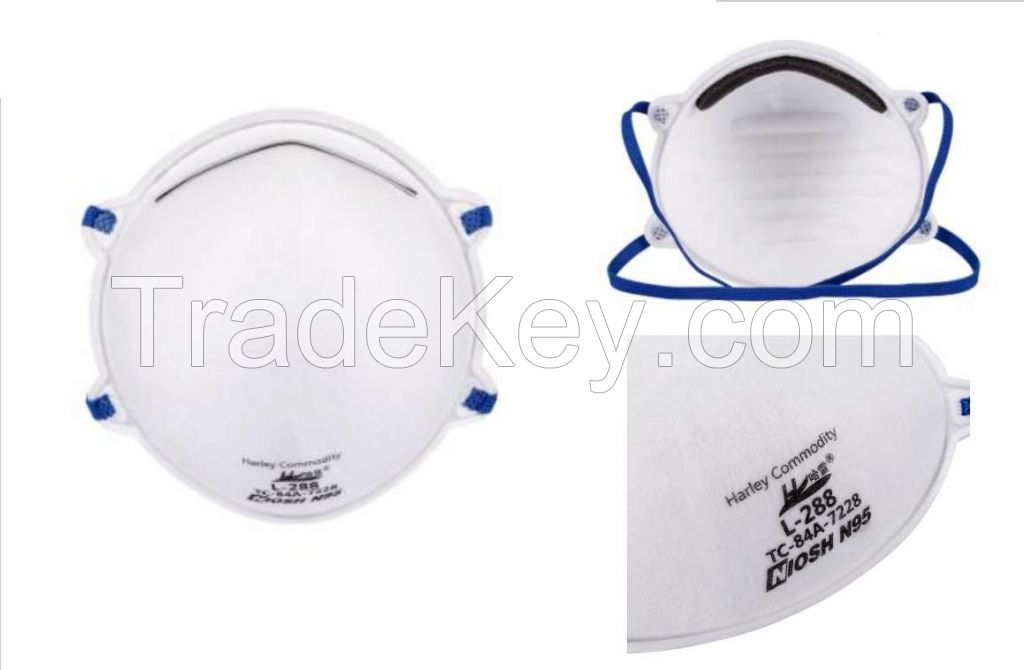 High Quality Niosh N95 Respirator Cup Masks
