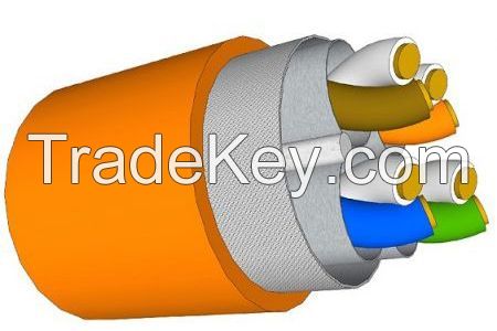 Cat6A 500MHz Bulk Twisted Pair Solid Cable