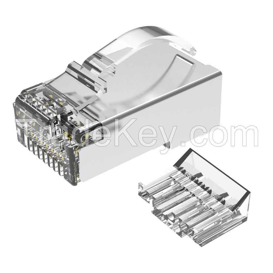 Cat6A RJ45 STP Snagless 8P8C Connector