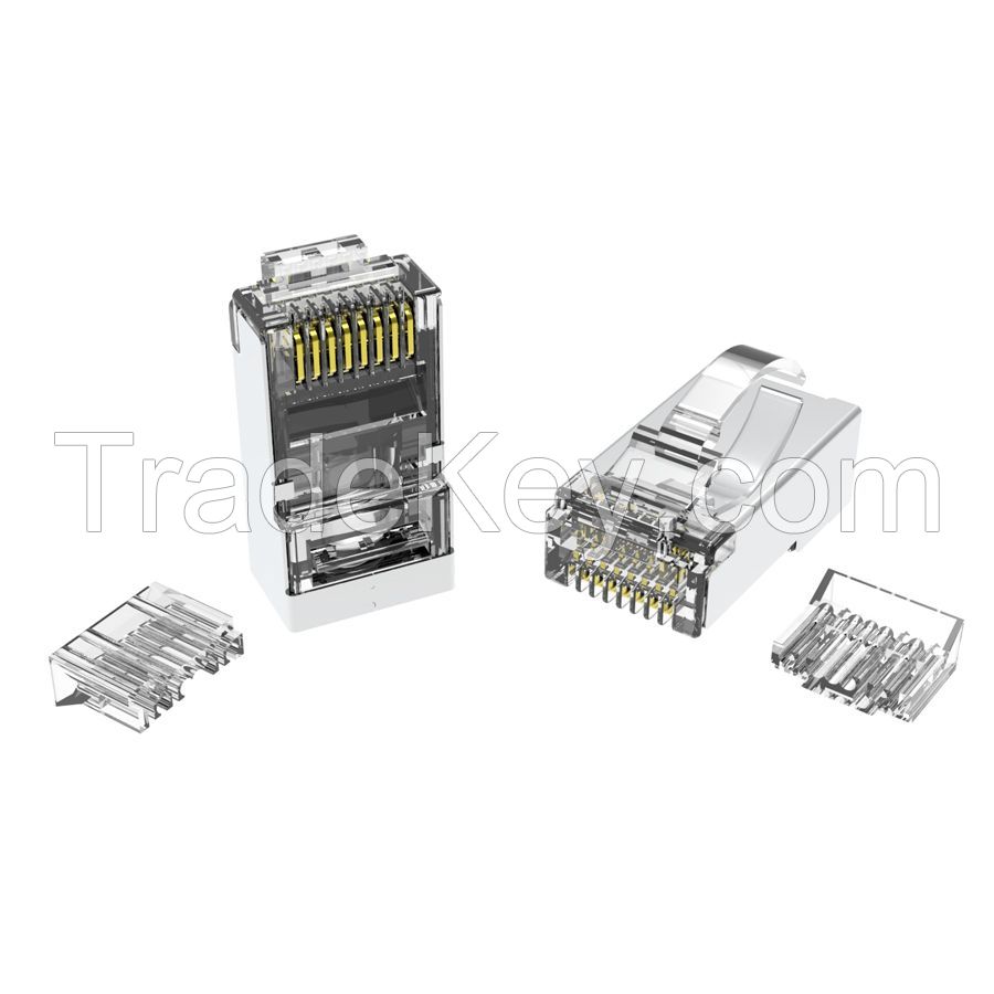 Cat6A RJ45 STP Snagless 8P8C Connector