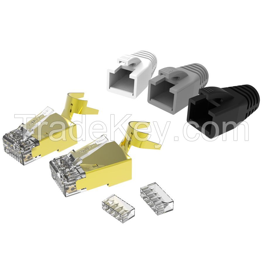 Cat 7 STP 8p8c Solid RJ45 Modular Plug