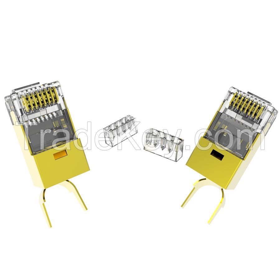 Cat 7 STP 8p8c Solid RJ45 Modular Plug