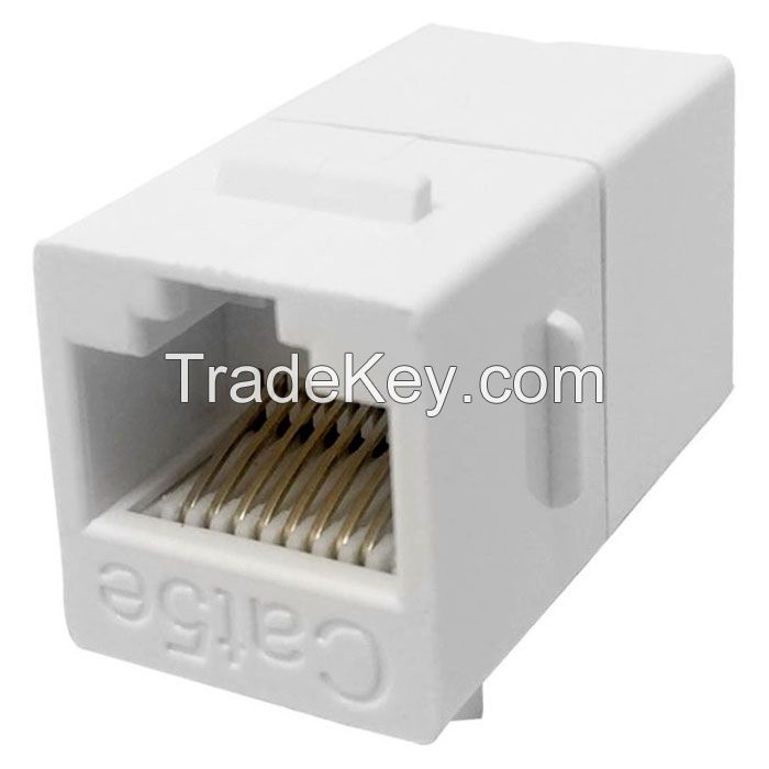 CAT5E UTP 180 Degree In-Line Coupler