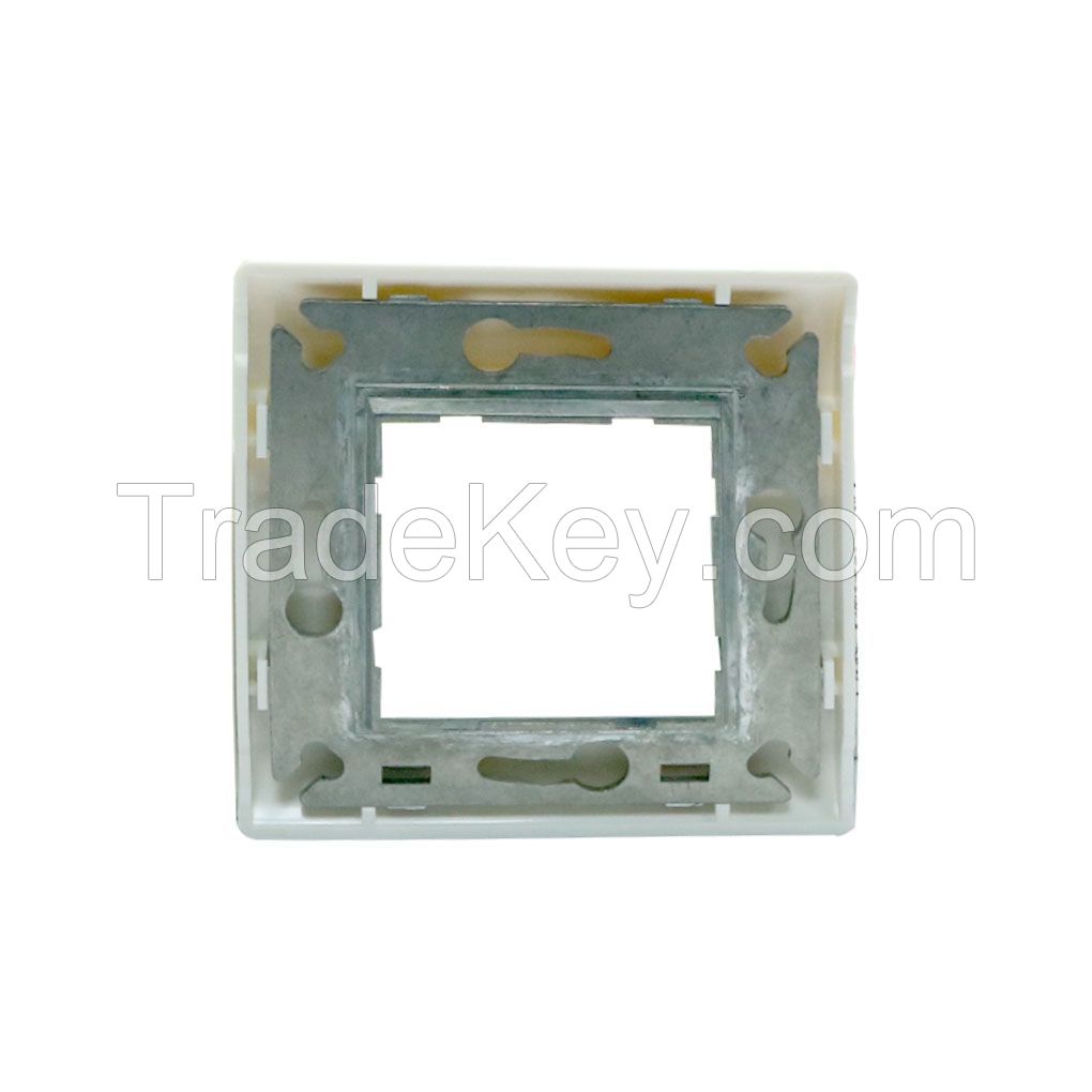French Style Gang Frame Module Plate For Insert Module
