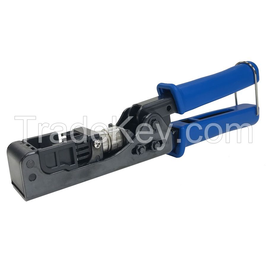 Easy Crimping Tool For 180 Degree Keystone Jack