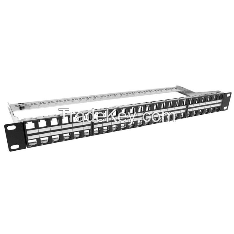 Keystone Panel 1U 48 Port UTP Type