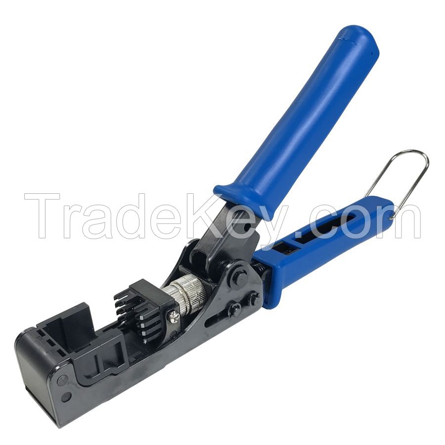 Easy Crimping Tool For 180 Degree Keystone Jack