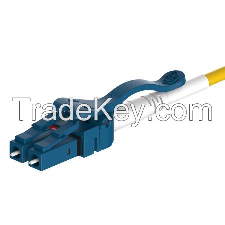 Single Mode OS1 Rel-Easy LC Duplex Fiber Optic Patch Cord