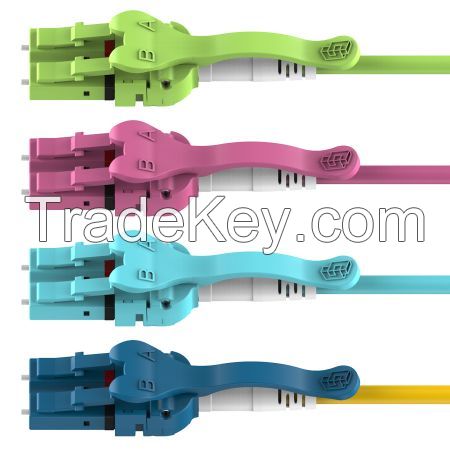 Single Mode OS1 Rel-Easy LC Duplex Fiber Optic Patch Cord