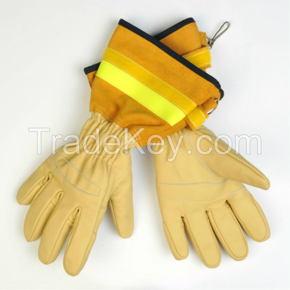 FGVF 659 Firemans Leather Gloves