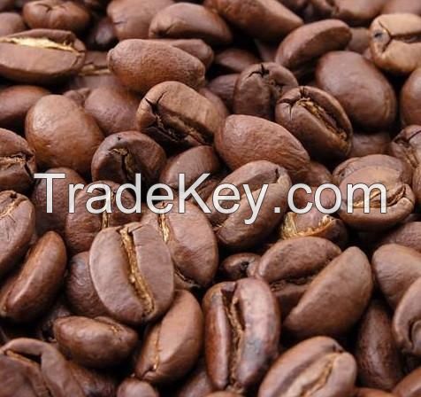 Roasted Arabica Coffee beans