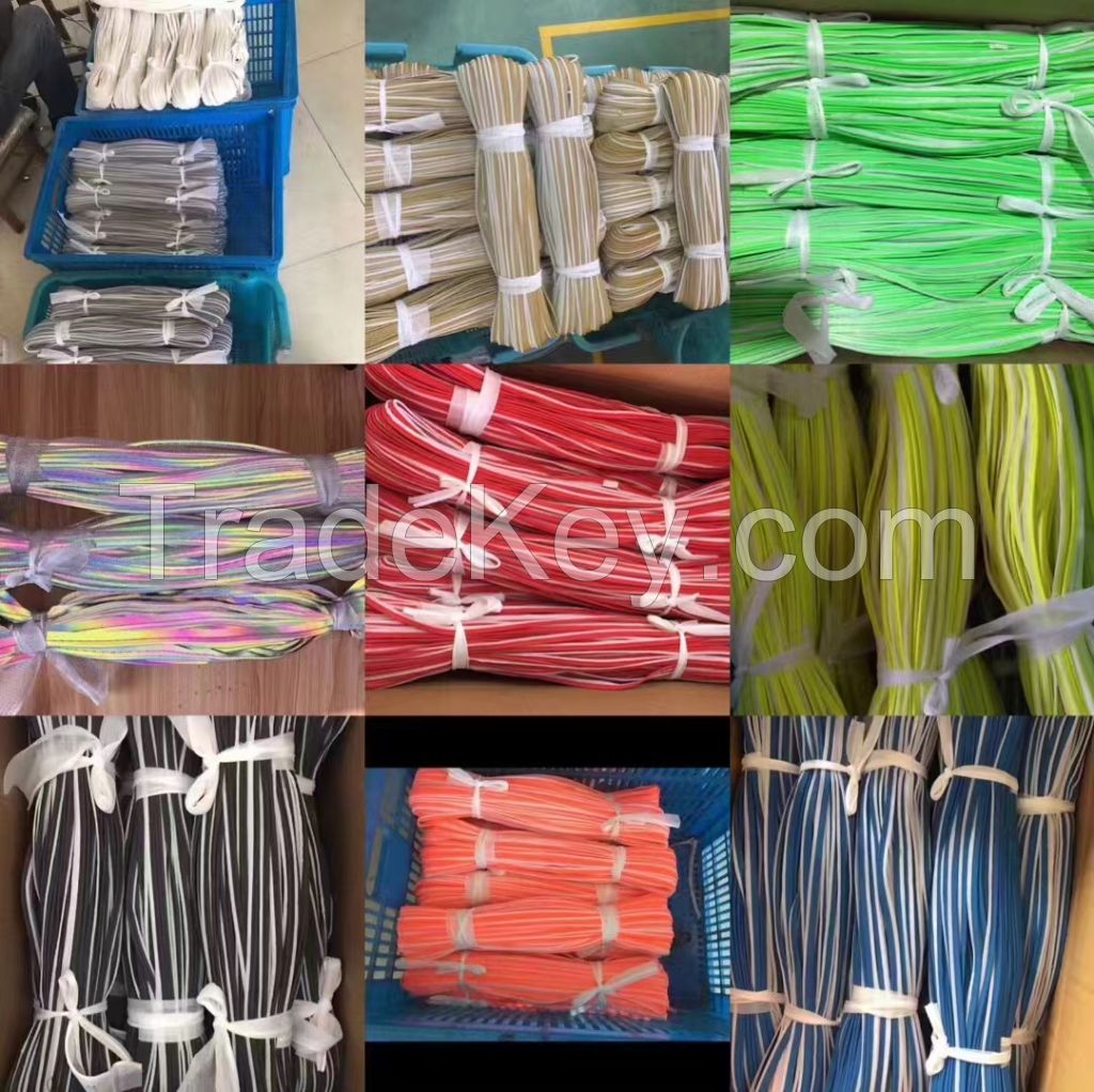 Reflective Piping High Reflective Class2 Polyester TC Piping Reflective Piping For Clothes Webbing
