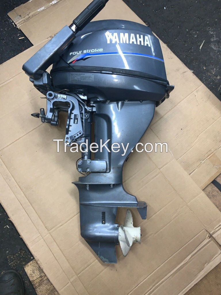 2000 Yamaha 4 Stroke 15HP Outboard Marine Engine 15" Shaft