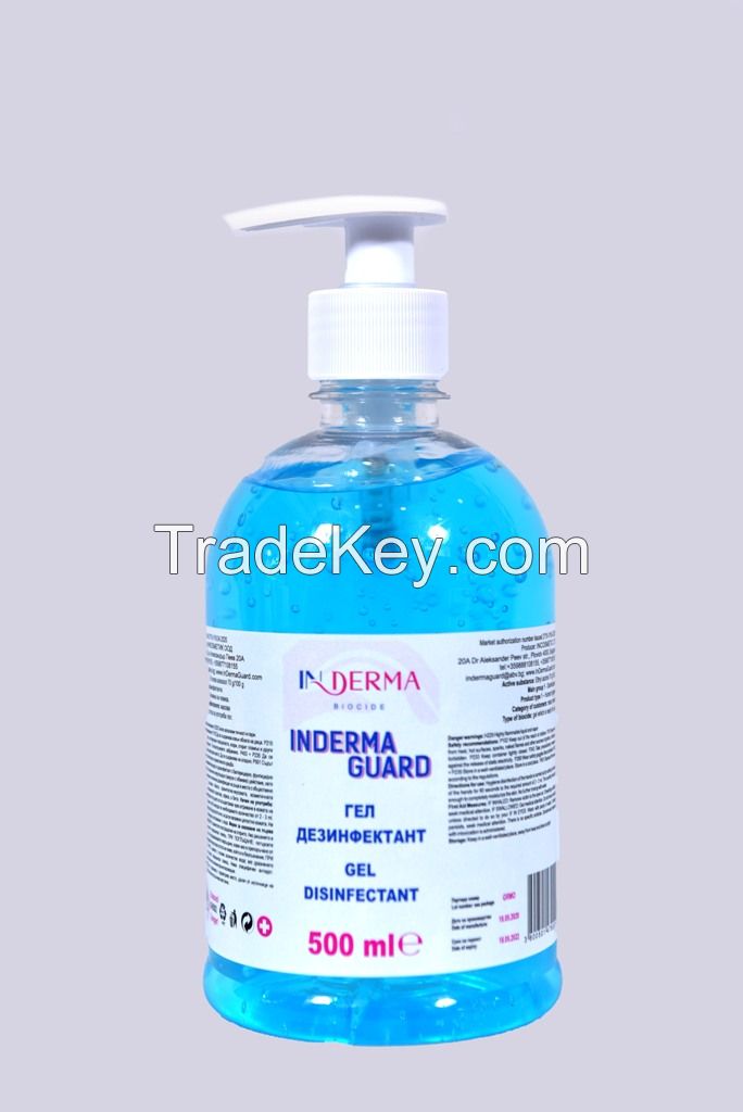 Hand Disinfecting Gel with pomp