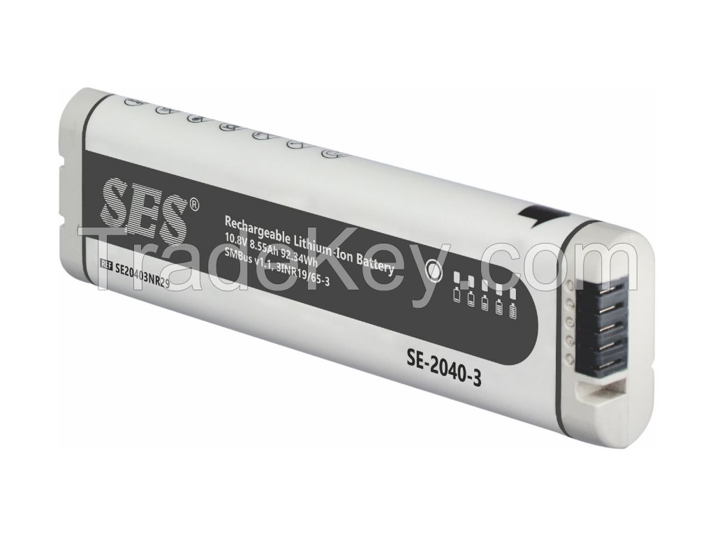 SE-2040-3, 10.8V 8550mAH, Li-ion