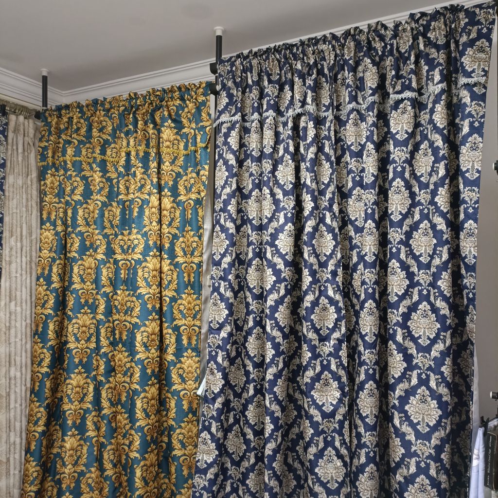 Printed ready made curtain