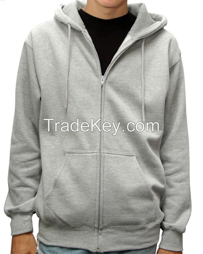 Fleece full-zip hoodie