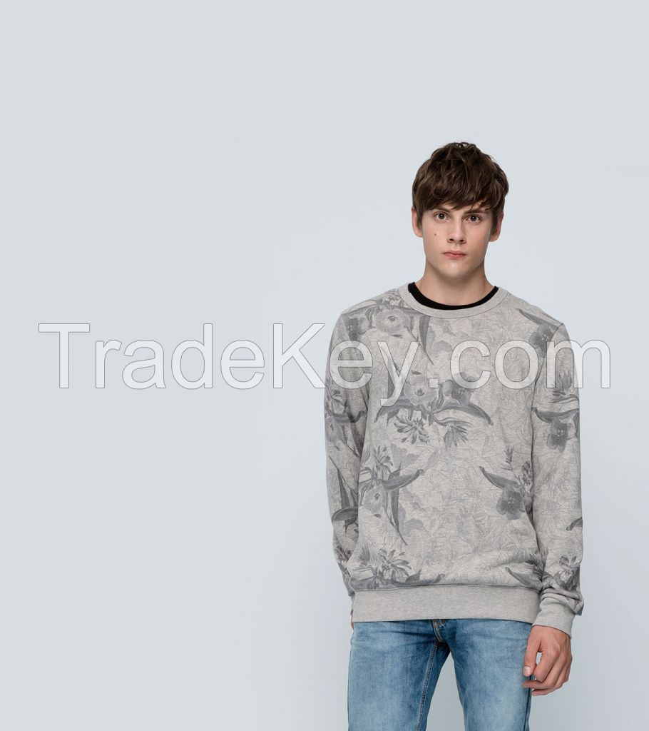 Fleece Crew Neck Sweatshirt