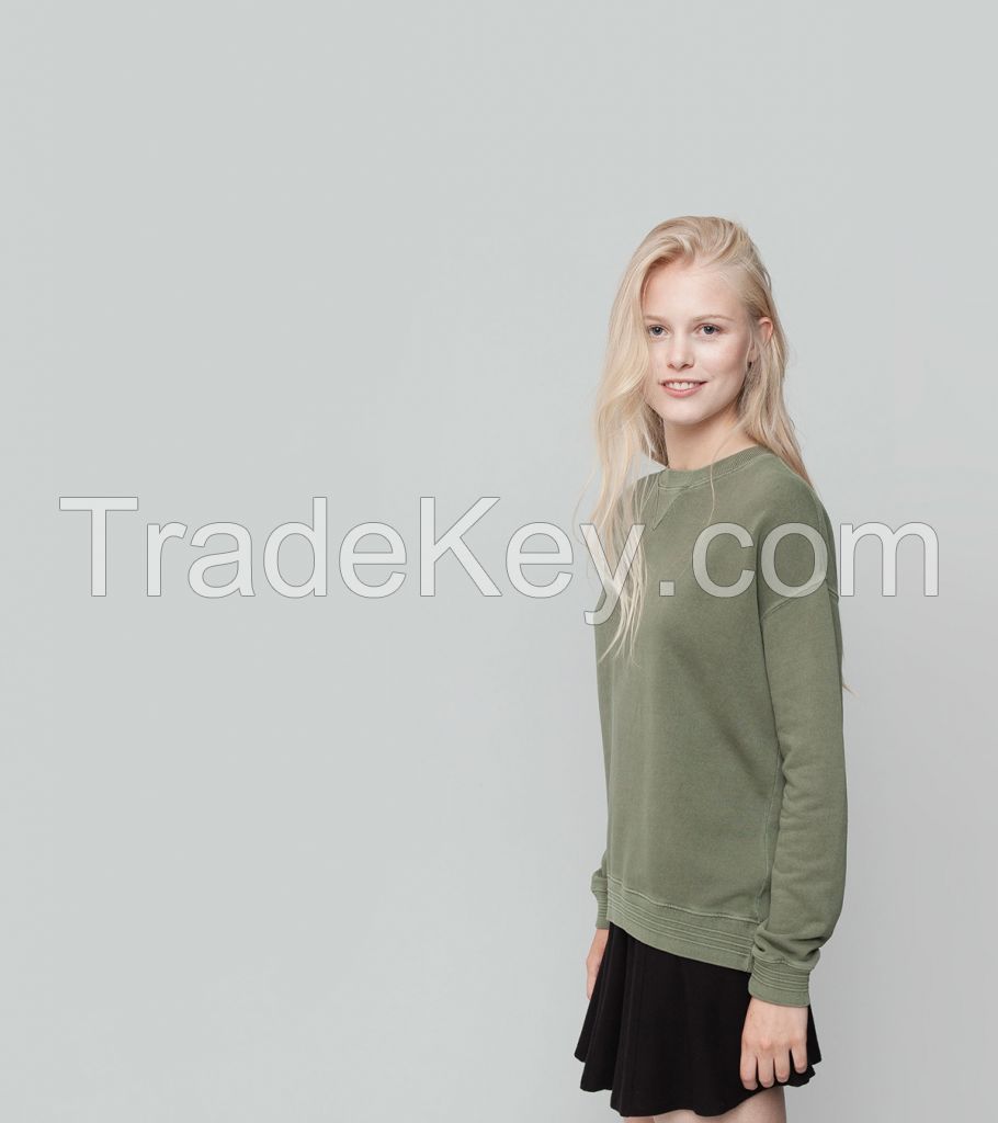 Fleece Crew Neck Sweatshirt