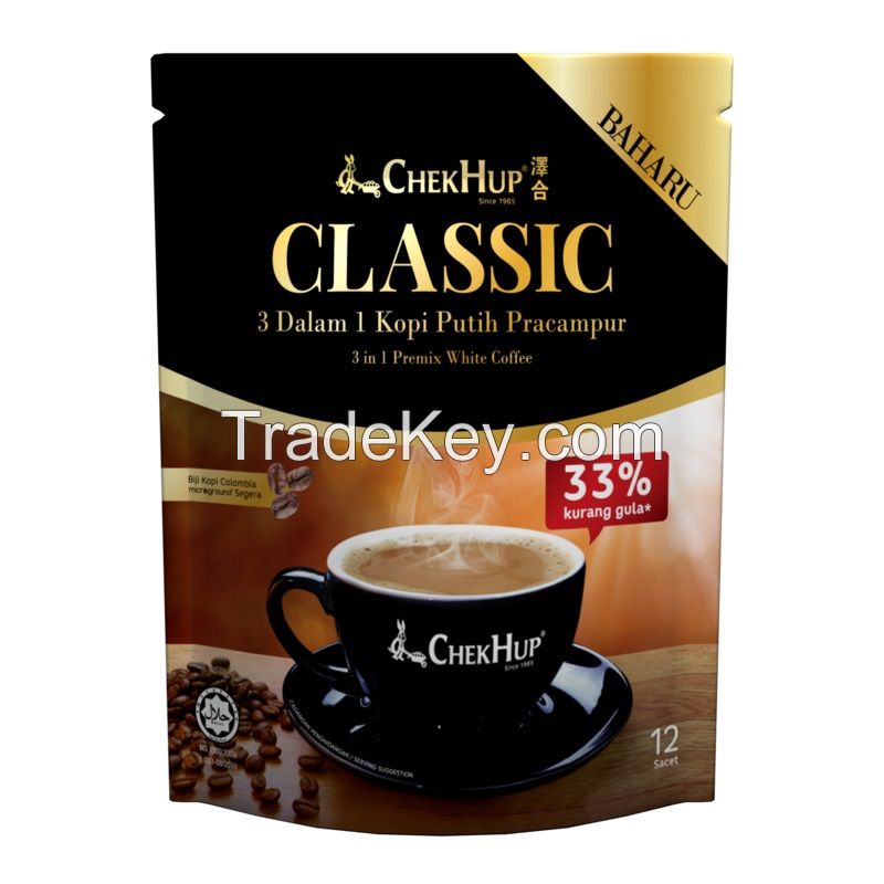 Chek Hup 3 in 1 Classic White Coffee (37g x 12's)