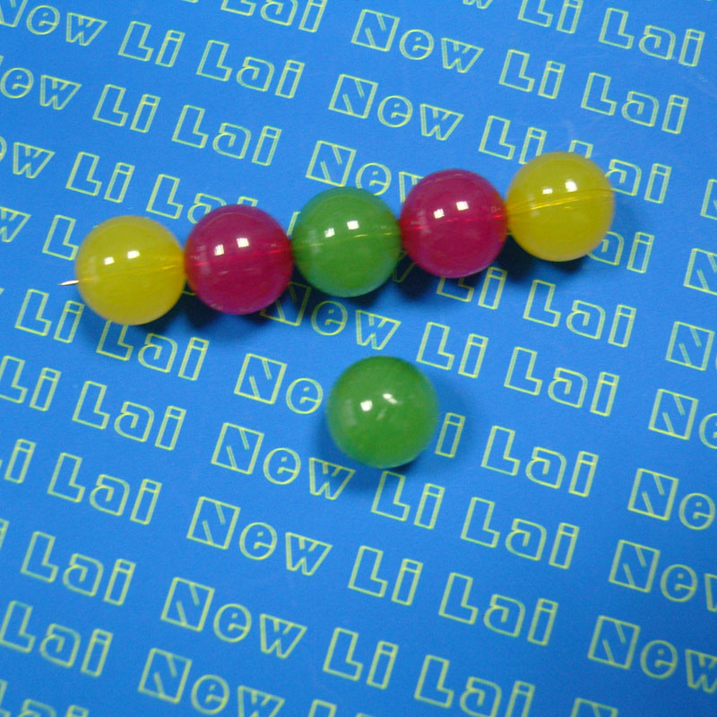 translucent ACRYLIC BEADS