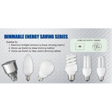 Dimmable energy saving lamp