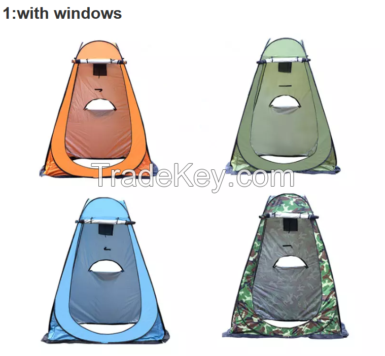 Pop up Camping beach shower dressing tent privacy tent for beach and camping