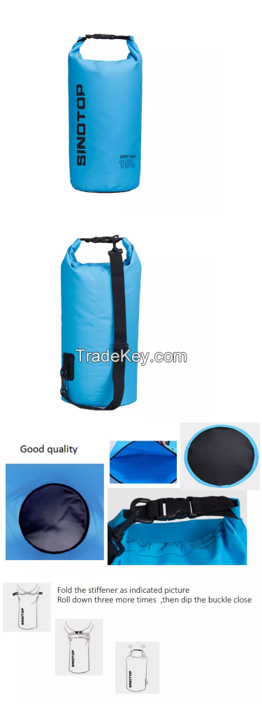 10L portable outdoor camping top waterproof backpack