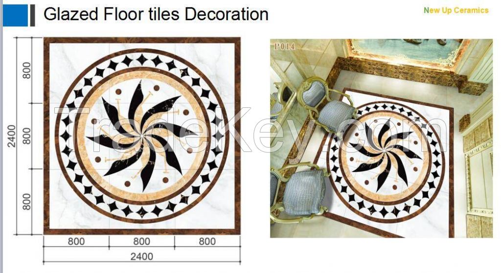  Luxury Marble floor decoration Tiles glazed porcelain tiles