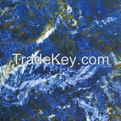 Colorful Marble stone look Floor tiles hotel porcelain 