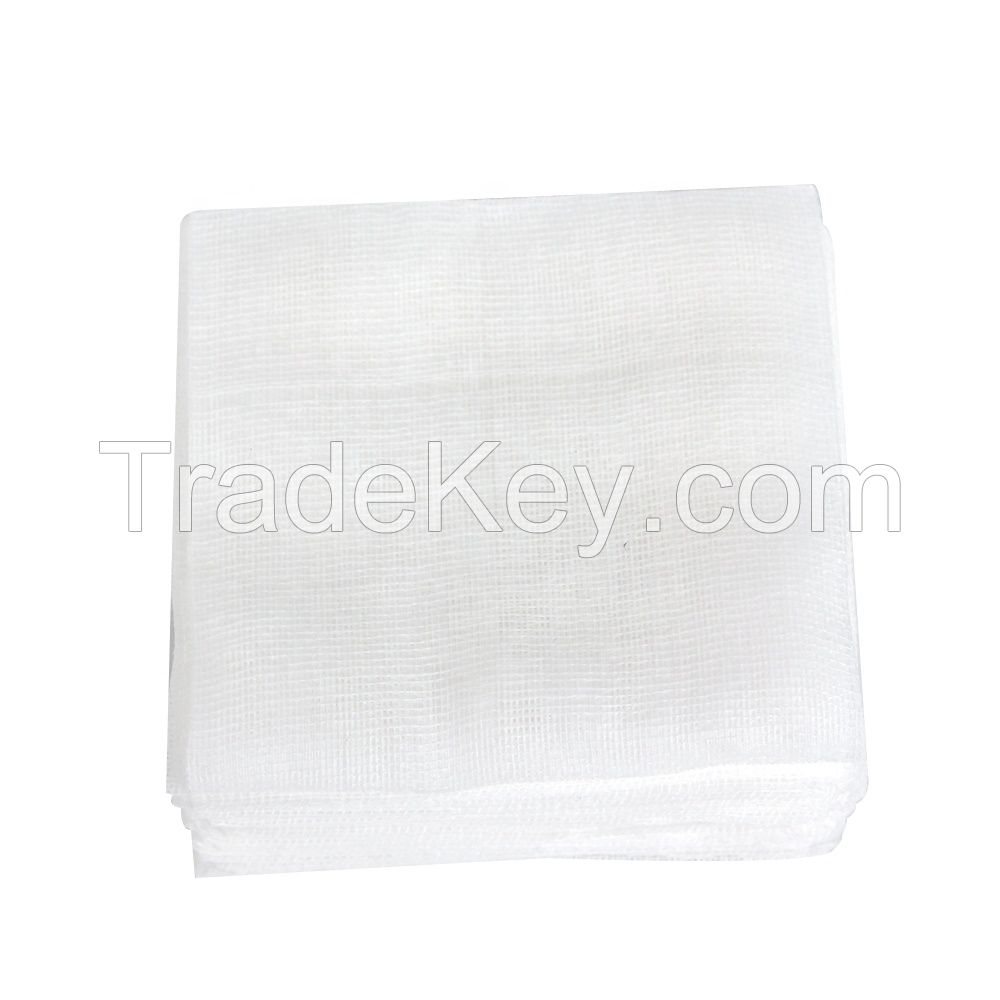 10x20cm 12-ply 100% Cotton Gauze Swabs