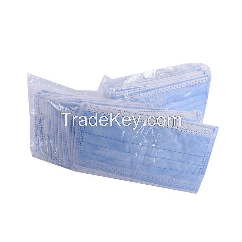 3 Ply ear loop face mask, disposable Medical surgical face mask 