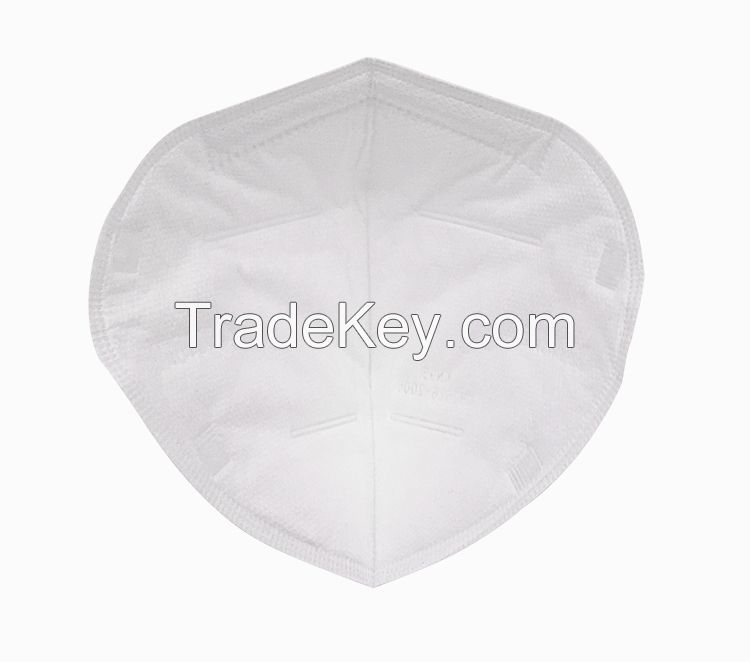 Disposable Nonwoven KN95 Folding Half Face Mask for Self Use