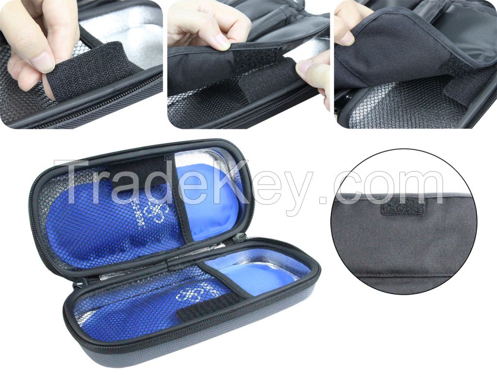 Insulin carry case for travel or custom insulin cooling case 