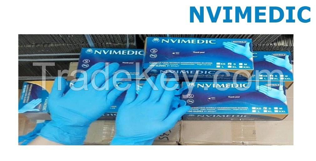 Nvimedic Nitrile Gloves